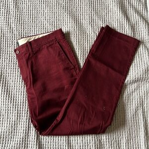 Men’s J Crew slim fit stretch chino khaki pants 34 x 30